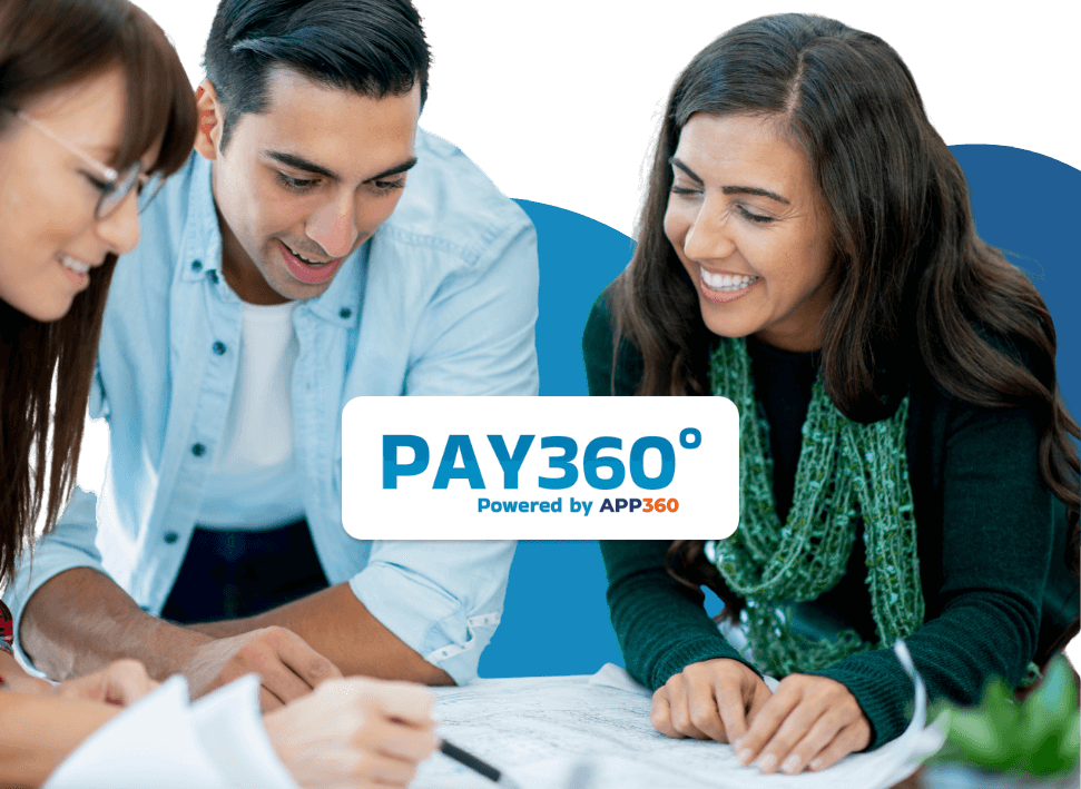 PAY360° staff and payroll screen